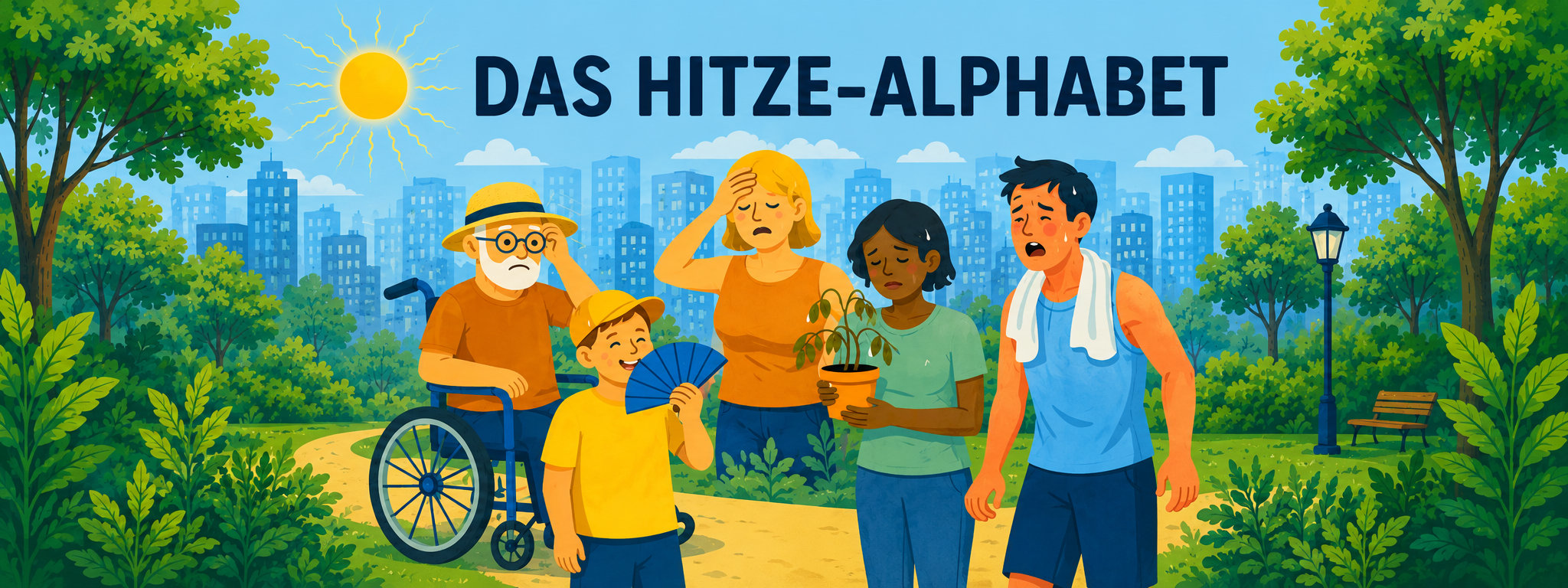 Grafik Hitze Alphabet